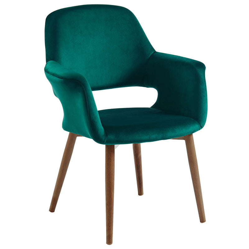 Worldwide Home Furnishings Miranda Stationary Fabric Accent Chair 403-405GN IMAGE 4