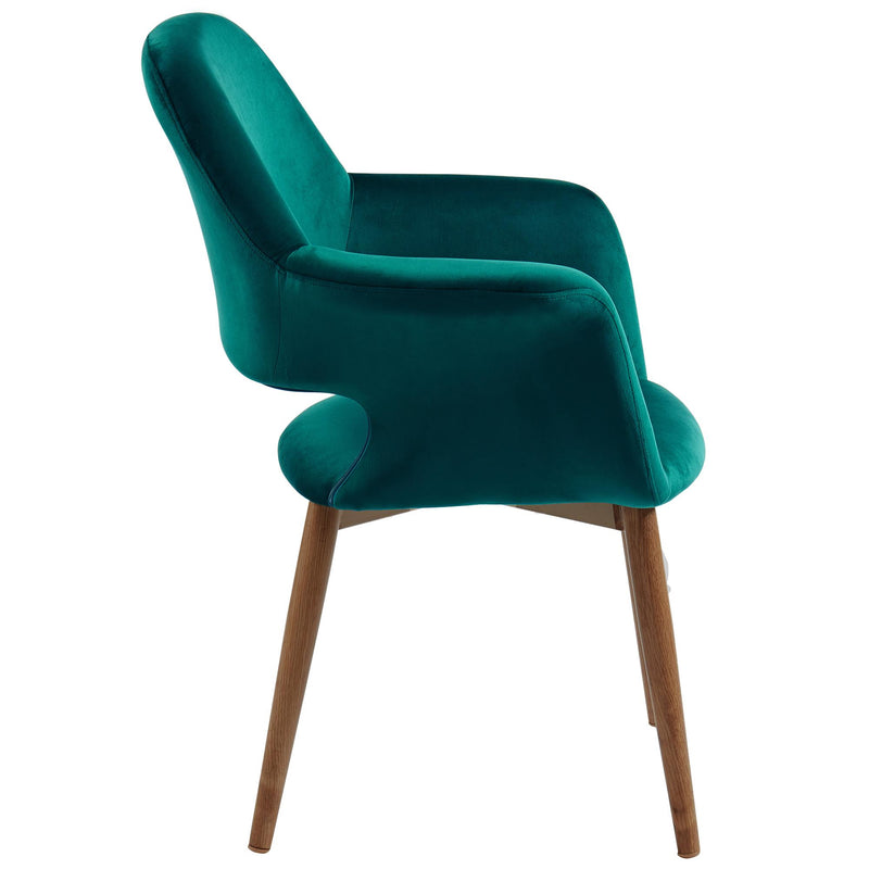 Worldwide Home Furnishings Miranda Stationary Fabric Accent Chair 403-405GN IMAGE 5