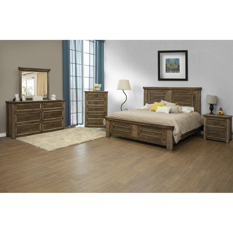 International Furniture Direct Montana 6-Drawer Dresser IFD1141DSR IMAGE 2