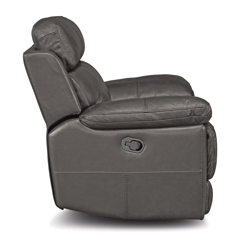 Palliser Finley Power Leather Recliner with Wall Recline Finley 41134-31 Wallhugger Power Recliner - Slate IMAGE 5