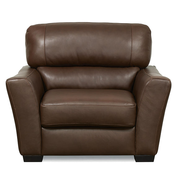 Palliser Teague Stationary Leather Chair 77888-02-ALLEGRO-MAPLE IMAGE 1