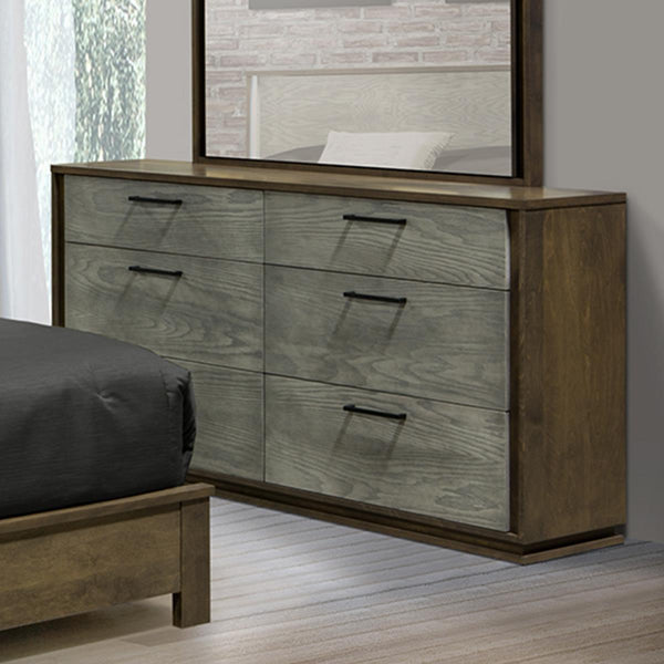 JLM Meubles-Furniture Virginia 6-Drawer Dresser 30020-21-ZN IMAGE 1