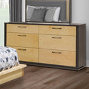 JLM Meubles-Furniture Julia 6-Drawer Dresser 29020-11-13-RO7 IMAGE 1