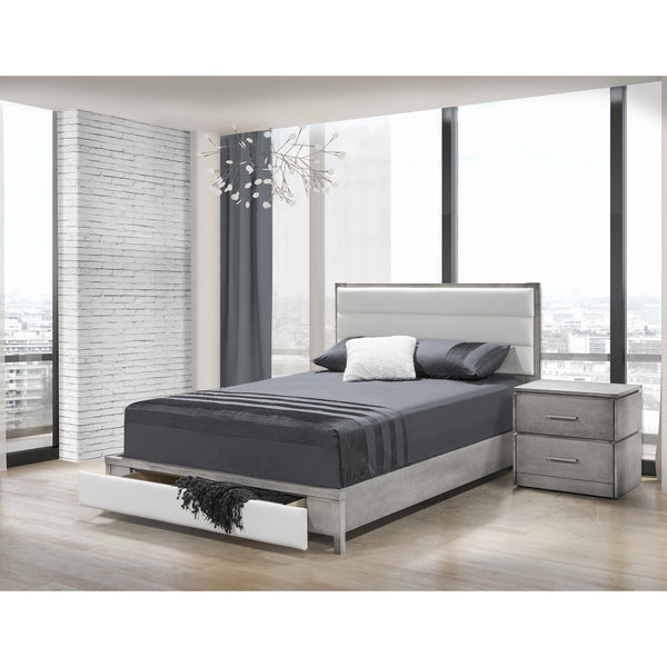 JLM Meubles-Furniture Donnacona King Upholstered Bed with Storage 28000-80/28092-80/28280PF-14-TURNE3822V IMAGE 1