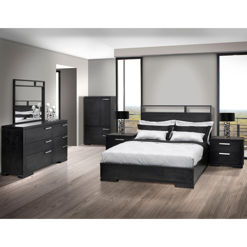 JLM Meubles-Furniture Atlanta King Bed 22000-80/22001-80/22280PF-92 IMAGE 2