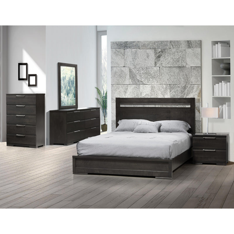 JLM Meubles-Furniture Chicago Twin Panel Bed 20000-39/20001-39/239M-92 IMAGE 2