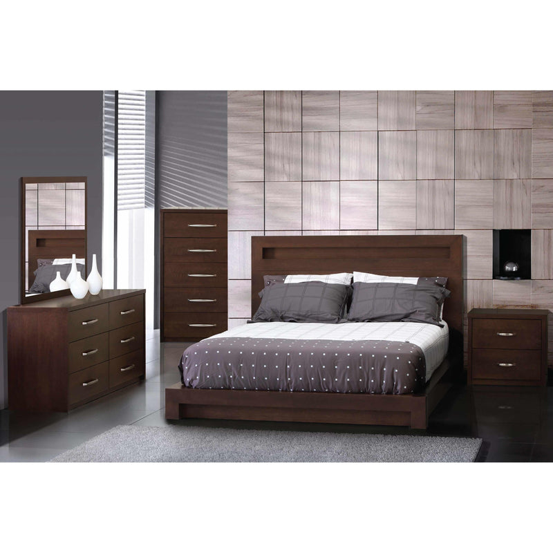 JLM Meubles-Furniture Manhattan Queen Bed 700-60/17501-60/17560PF-85 IMAGE 2