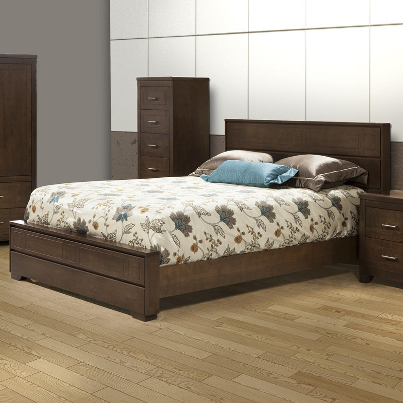 JLM Meubles-Furniture Manhattan Full Panel Bed 2600-54/2601-54/254M-85 IMAGE 1