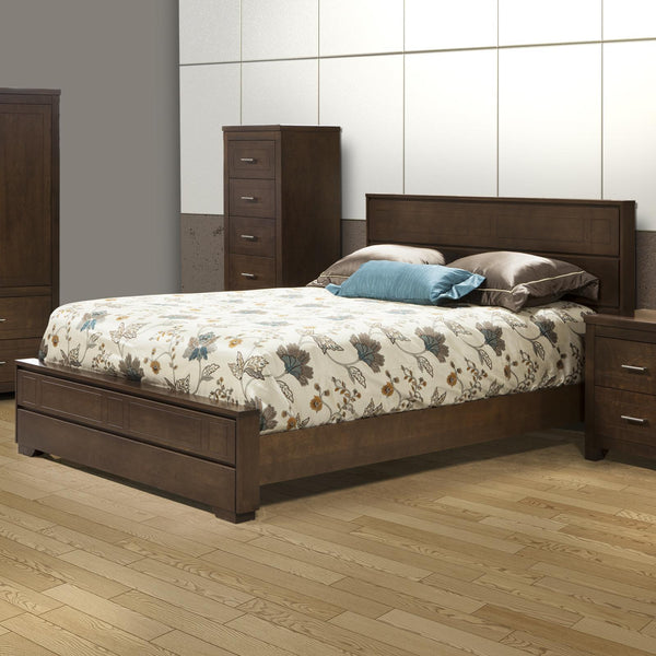 JLM Meubles-Furniture Manhattan Queen Bed 2600-60/2601-60/260MPF-85 IMAGE 1
