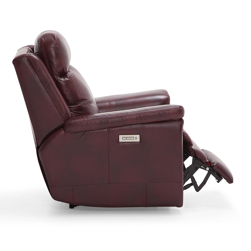 Palliser Asher Power Leather Recliner with Wall Recline 41065-31-ALFRESCO-SEPIA IMAGE 10