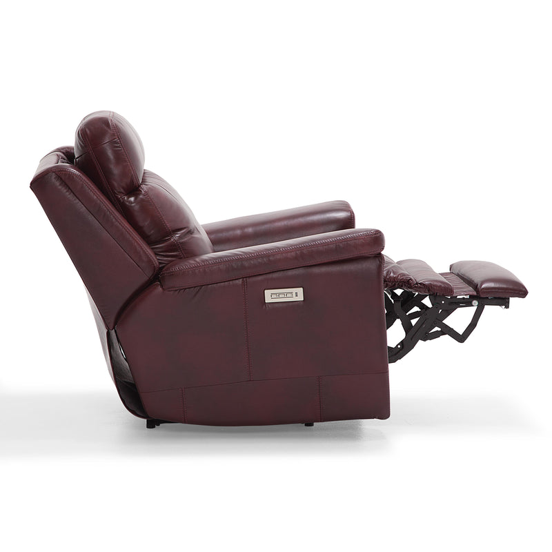 Palliser Asher Power Leather Recliner with Wall Recline 41065-31-ALFRESCO-SEPIA IMAGE 11