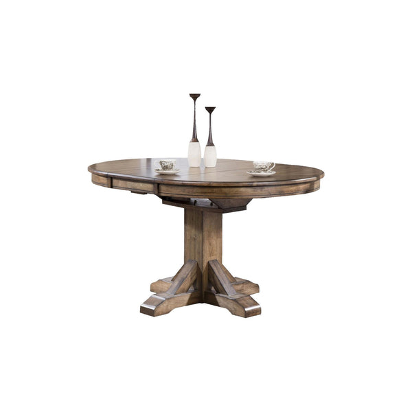 Winners Only Round Carmel Dining Table with Pedestal Base DC34257R IMAGE 1