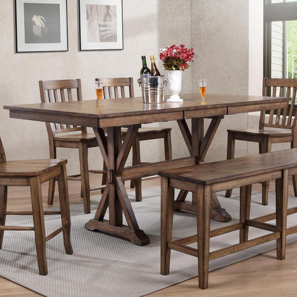 Winners Only Carmel Counter Height Dining Table with Trestle Base DCT33879R IMAGE 1