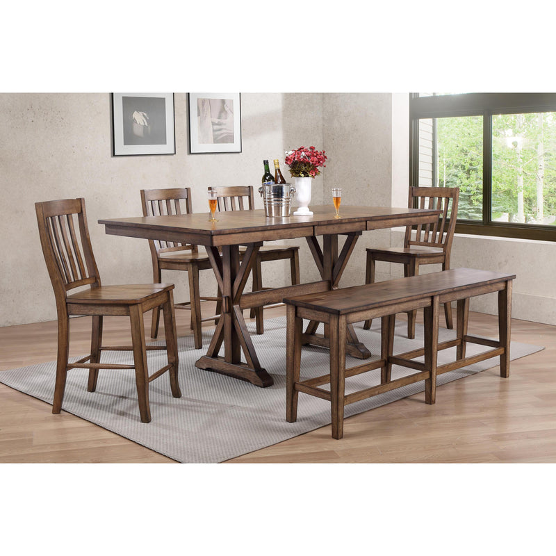 Winners Only Carmel Counter Height Dining Table with Trestle Base DCT33879R IMAGE 2