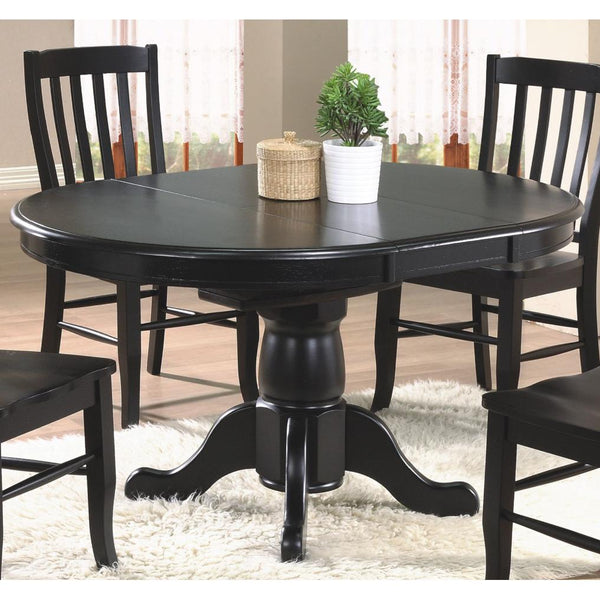 Winners Only Round Quails Run Dining Table with Pedestal Base DQ14257E IMAGE 1