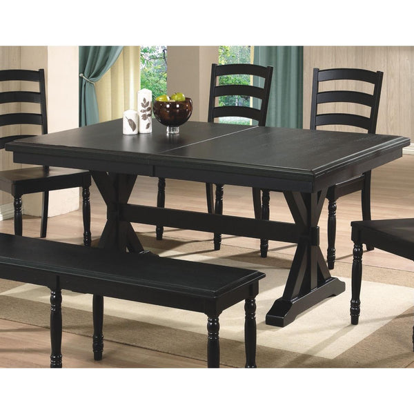Winners Only Quails Run Dining Table with Trestle Base DQ14284E IMAGE 1