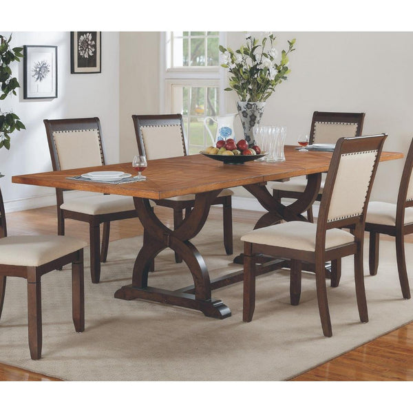 Winners Only Yukon Dining Table with Trestle Base DYX142108 IMAGE 1