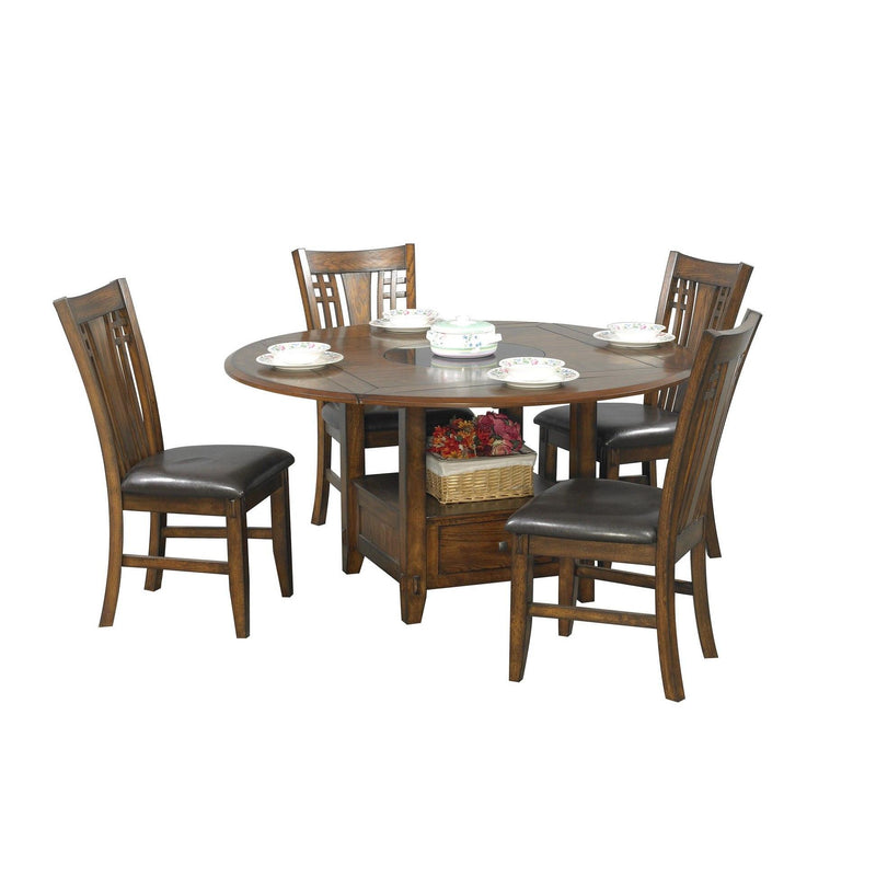 Winners Only Square Zahara Dining Table with Pedestal Base DZH4260 IMAGE 3