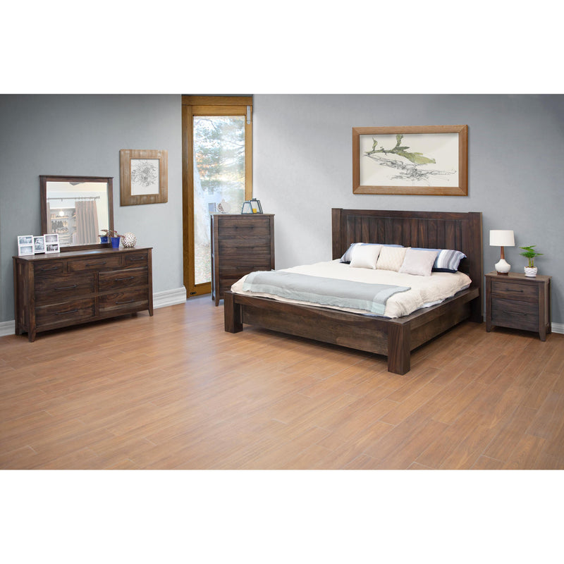 International Furniture Direct San Luis King Panel Bed IFD6021HBDEK/IFD6021PLTEK IMAGE 2