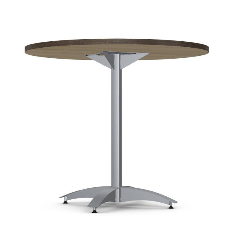 Amisco Round Billy Counter Height Dining Table with Pedestal Base 50551-36/24+90823/48 IMAGE 2