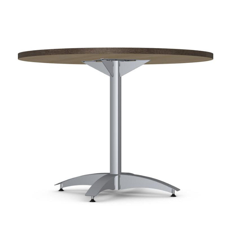 Amisco Round Billy Dining Table with Pedestal Base 50551/24+90823/48 IMAGE 2