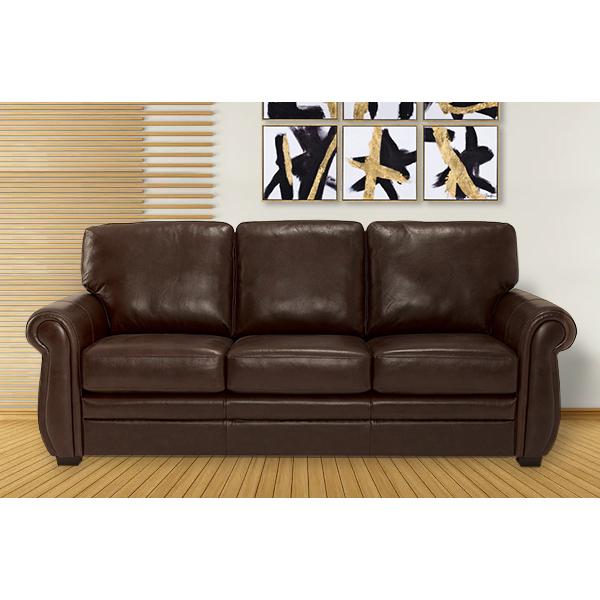 Palliser Borrego Stationary Leather Match Sofa 77890-01-GRADE100-WALNUT IMAGE 4