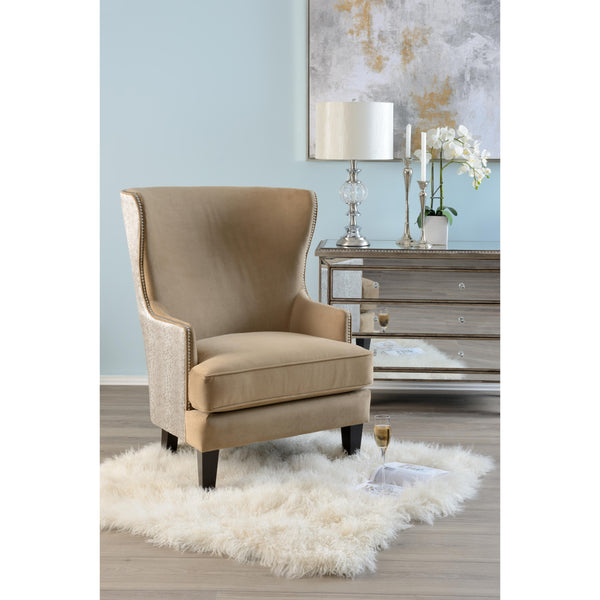 Decor-Rest Furniture Stationary Fabric Chair 2492-CLG Chair IMAGE 1