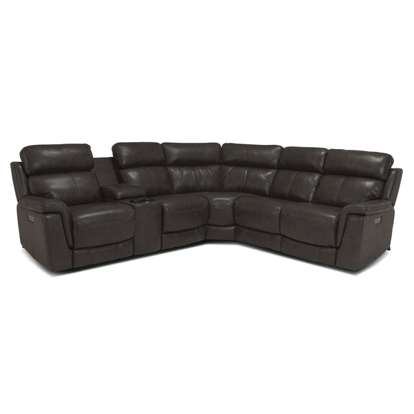 Palliser Granada Power Reclining Leather 6 pc Sectional 41058-67/41058-W2/41058-6H/41058-09/41058-6H/41058-66 IMAGE 1