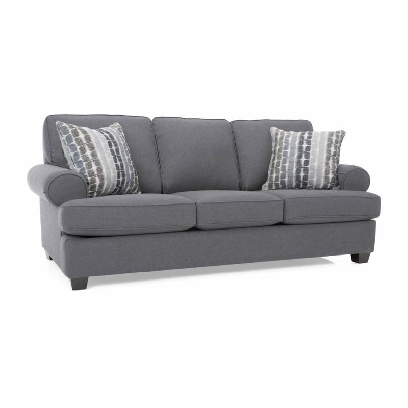 Decor-Rest Furniture Embark Stationary Fabric Sofa 2285-SOFA-PR-GRC IMAGE 1