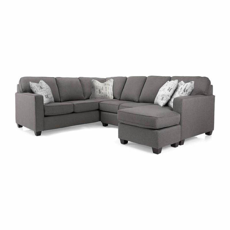 Decor-Rest Furniture Embark Fabric 2 pc Sectional 2541-22-TA-CHC/2541-31-TA-CHC IMAGE 1