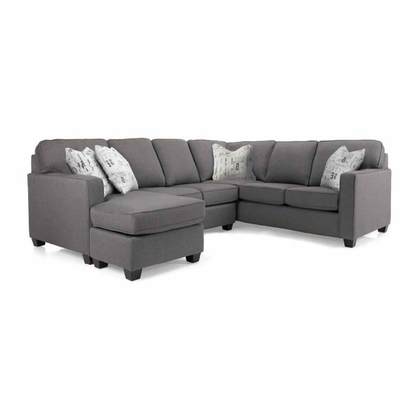 Decor-Rest Furniture Embark Fabric 2 pc Sectional 2541-20-TA-CHC/2541-30-TA-CHC IMAGE 1