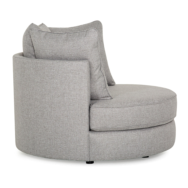Palliser Sutton Swivel Fabric Accent Chair 70041-99-CHESS-GREY IMAGE 3