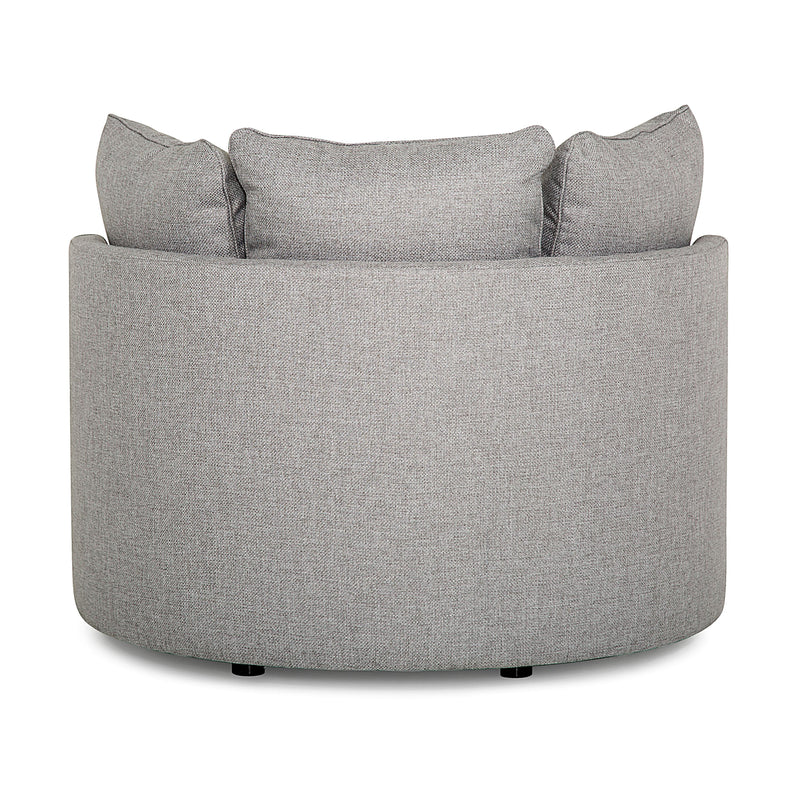Palliser Sutton Swivel Fabric Accent Chair 70041-99-CHESS-GREY IMAGE 4