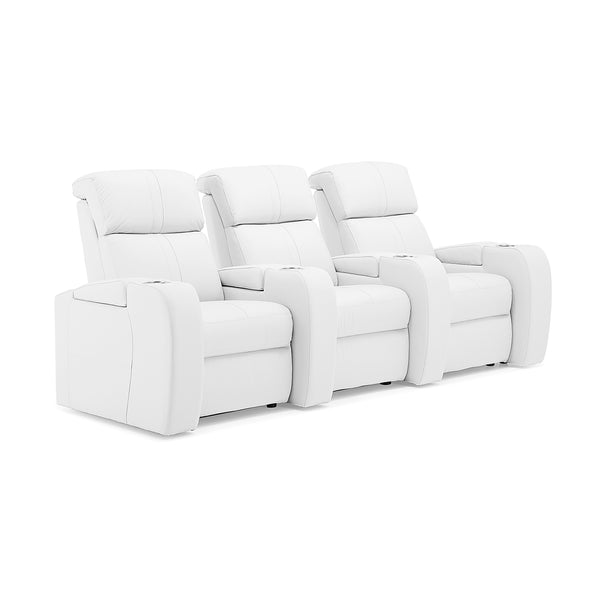 Palliser Flicks Leather 3-Seat Home Theater Seating 41416-1E/41416-3E/41416-3E-MYSTIC-PEARL IMAGE 1
