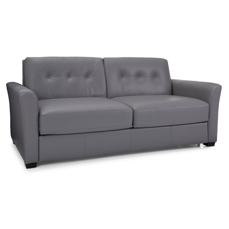 Decor-Rest Furniture Leather Queen Sofabed 3TH-QB Queen Sofabed - 2 Back over 2 seat IMAGE 2