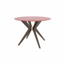 Canadel Round Downtown Dining Table with Glass Top GRN04242CP19MDPNF/BAS01005NA19MDP IMAGE 1