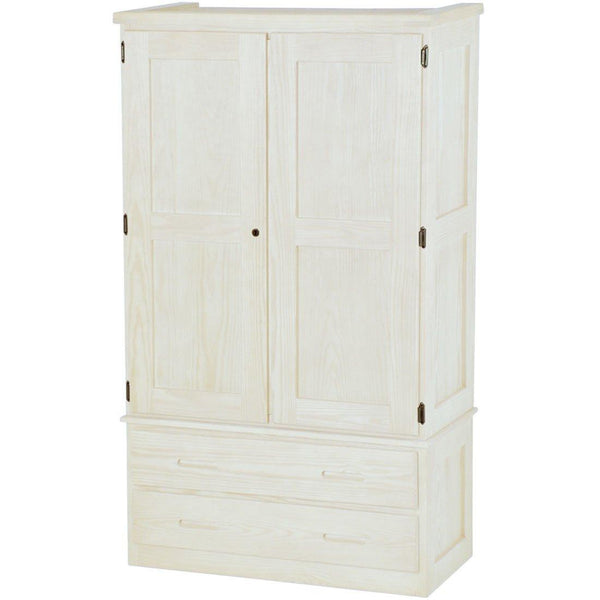 Crate Designs Furniture 2-Drawer Armoire C7016-BX IMAGE 1
