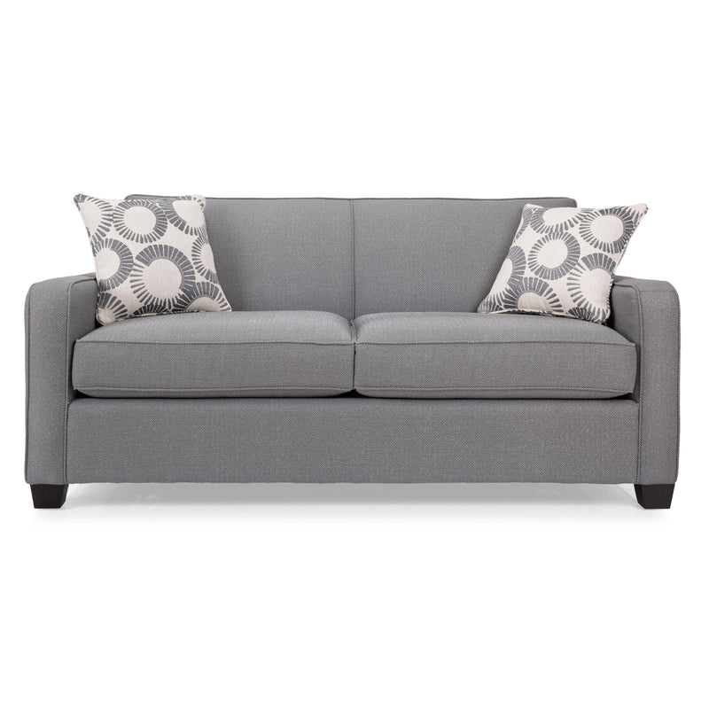 Decor-Rest Furniture Fabric Full Sofabed 2122-DB Double Bed - Jitterbug Grey IMAGE 3
