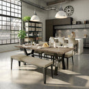 Amisco Parade Dining Table with Trestle Base 50565/51+90480/86 IMAGE 4