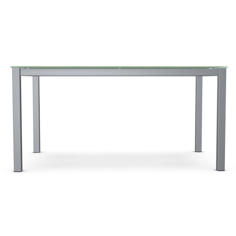 Amisco Ricard Dining Table with Glass Top 50964/24+90290 IMAGE 2