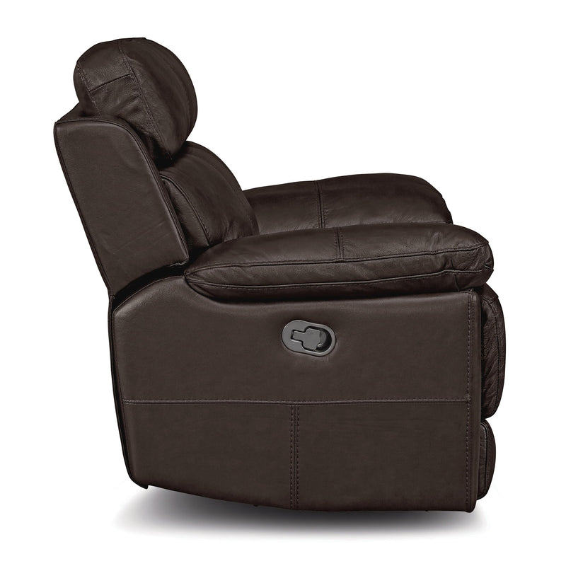 Palliser Finley Power Leather Recliner with Wall Recline Finley 41134-31 Wallhugger Power Recliner - Chocolate IMAGE 5