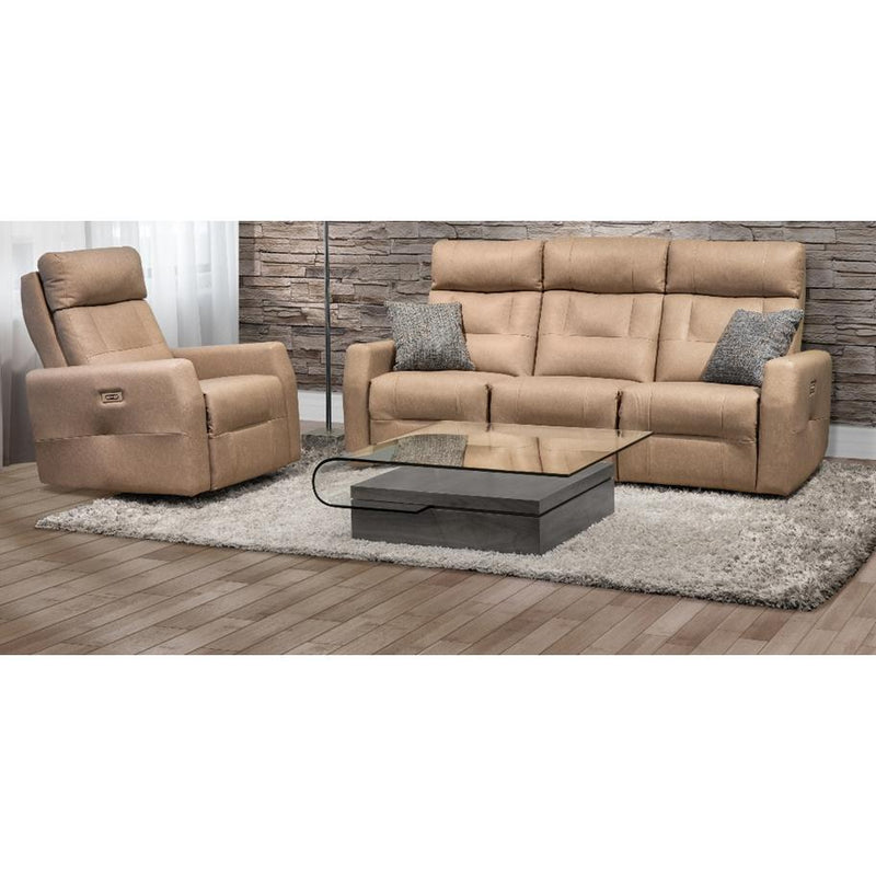 Elran Recliner with Wall Recline 40012-MEC-01-R Wallhugger Recliner with Manual Headrest IMAGE 2
