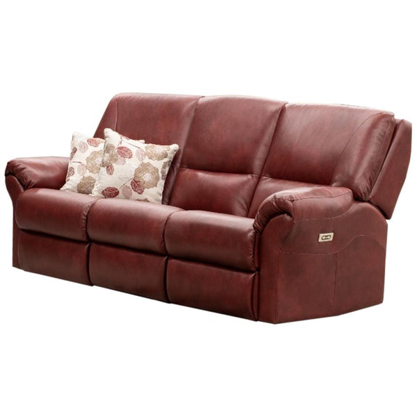 Elran Reclining Sofa 40116-MEC-07 Reclining Sofa with Manual Headrest and Drawers IMAGE 1