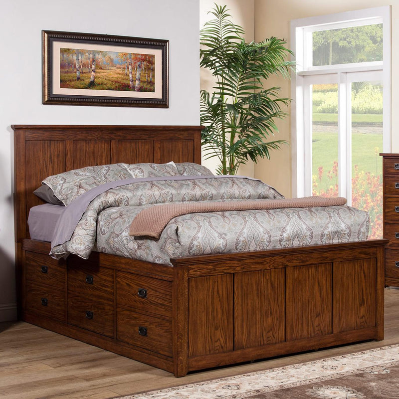 Winners Only Colorado Queen Bed with Storage BCQ1001QS IMAGE 1