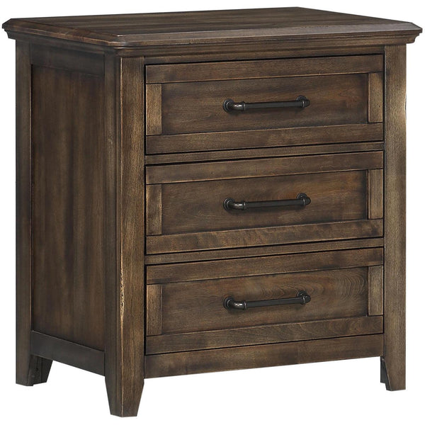 Winners Only Daphne 3-Drawer Nightstand BD3005 IMAGE 1