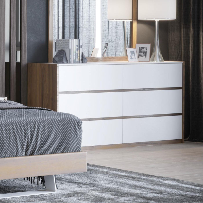 JLM Meubles-Furniture Baltique 6-Drawer Dresser 35020-16 IMAGE 1