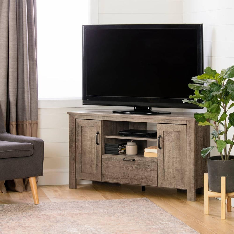 South Shore Furniture Lionel TV Stand with Cable Management 12553 IMAGE 4