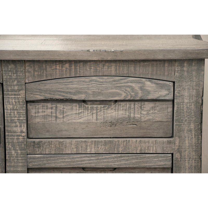 International Furniture Direct San Antonio 3-Drawer Media Chest IFD6401CHT IMAGE 2