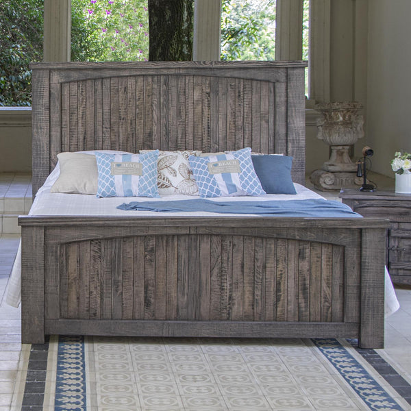 International Furniture Direct San Antonio King Panel Bed IFD6401HBDEK/IFD6401PLTEK IMAGE 1