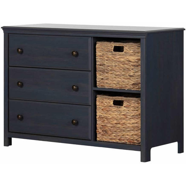 South Shore Furniture Cotton Candy 3-Drawer Kids Dresser 12684 IMAGE 1
